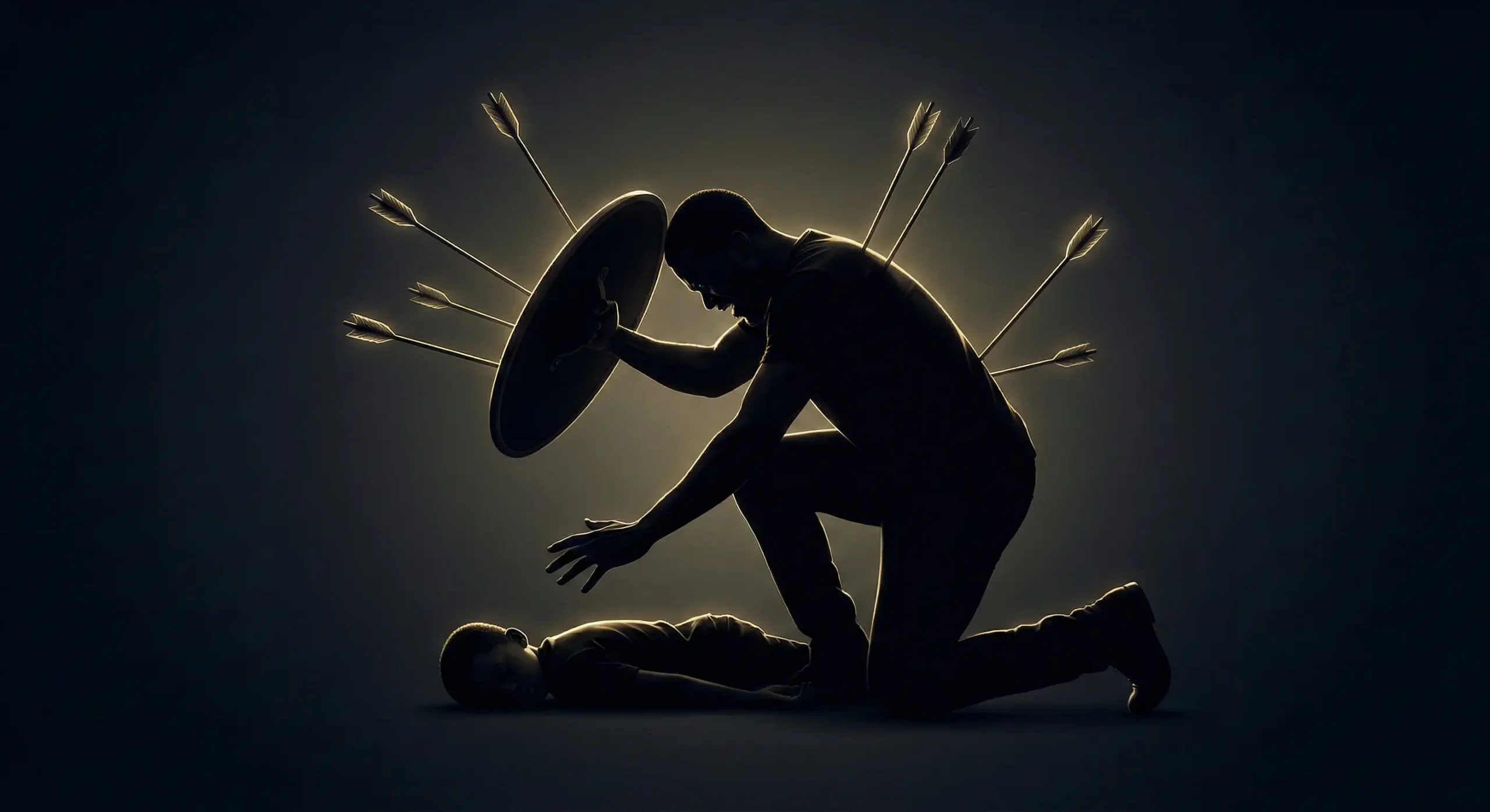 Carrying Pain Silently to Protect Others